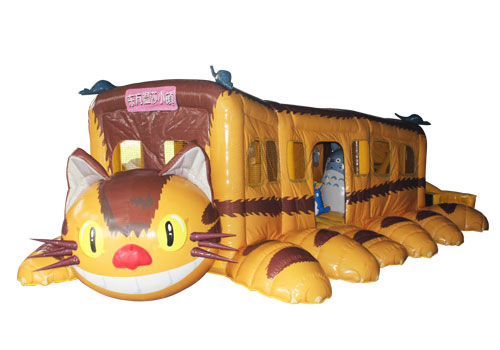 Cat Bus Inflatable Bouncy Playground
